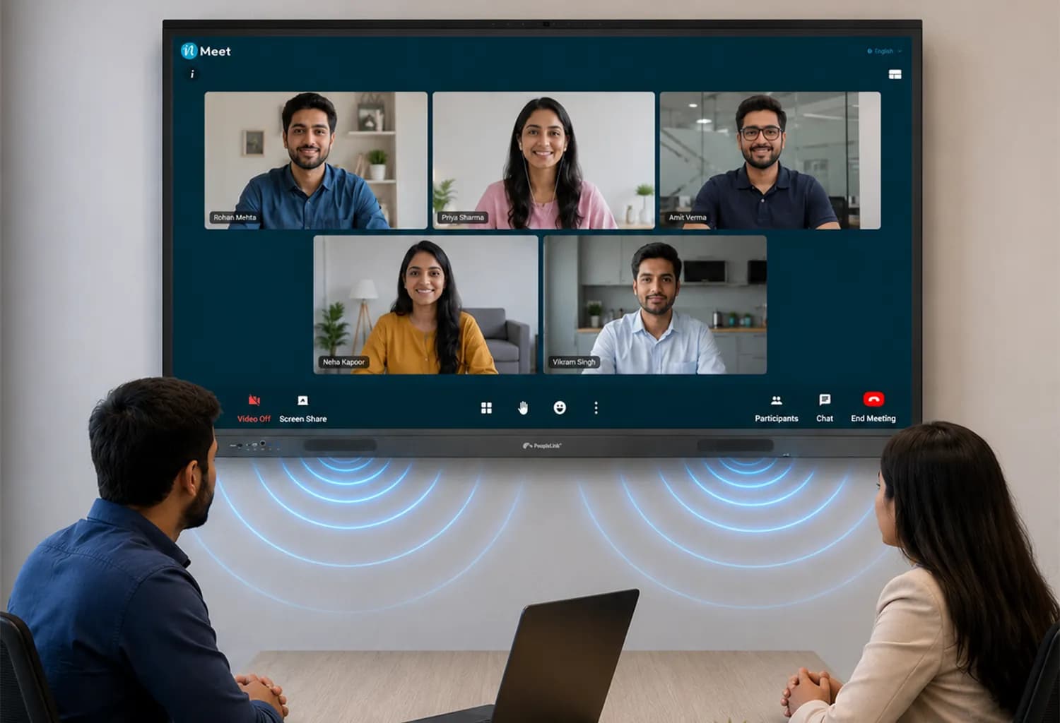 All-in-one interactive panel