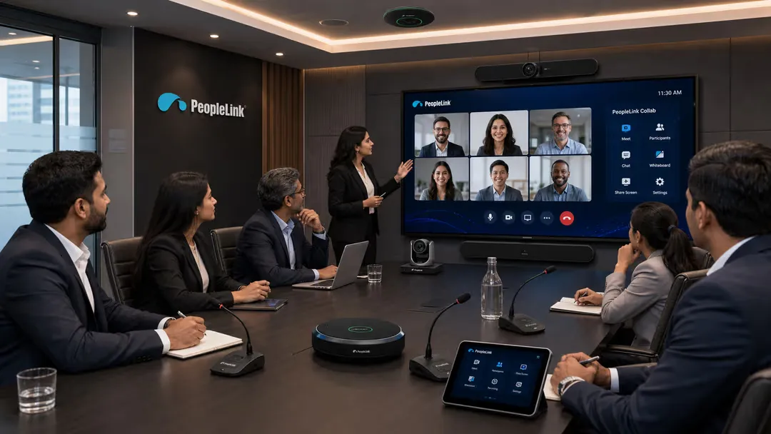 Boardroom realistic workspace visualization