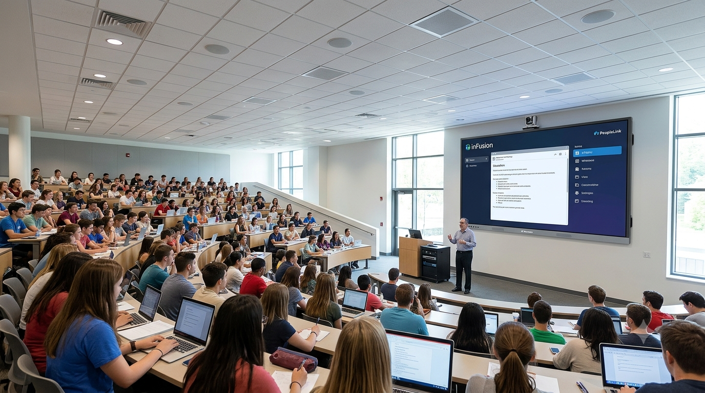 Lecture Hall realistic workspace visualization