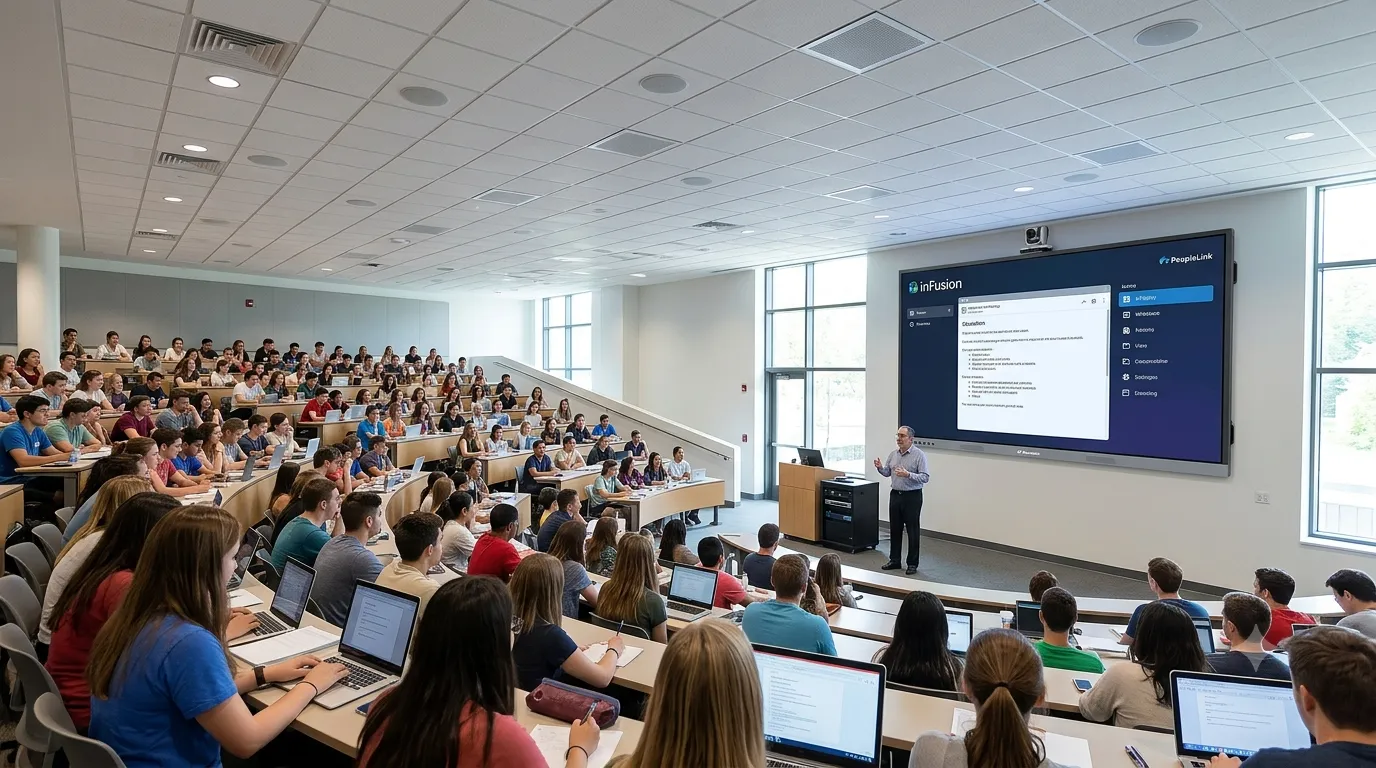 Lecture Hall realistic workspace visualization